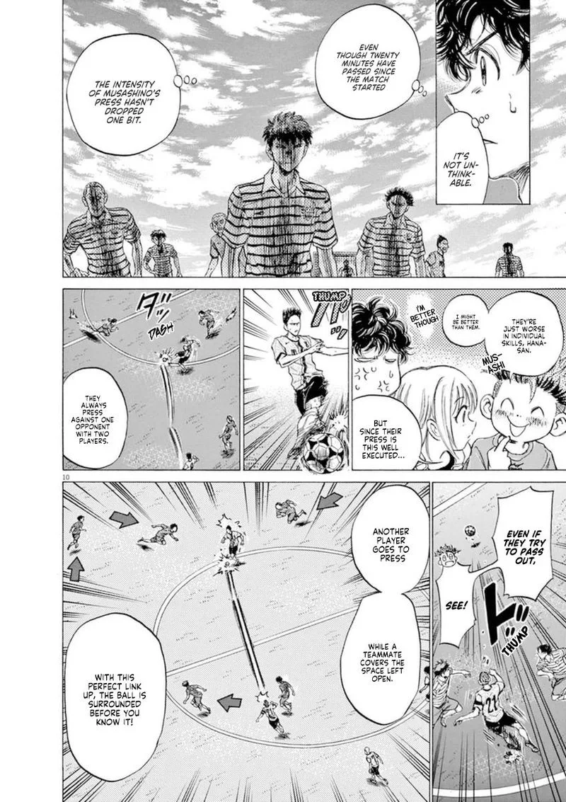 Ao Ashi Chapter 85 page 10