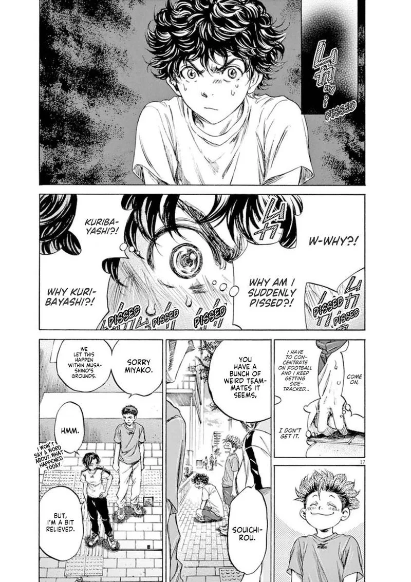 Ao Ashi Chapter 87 page 18