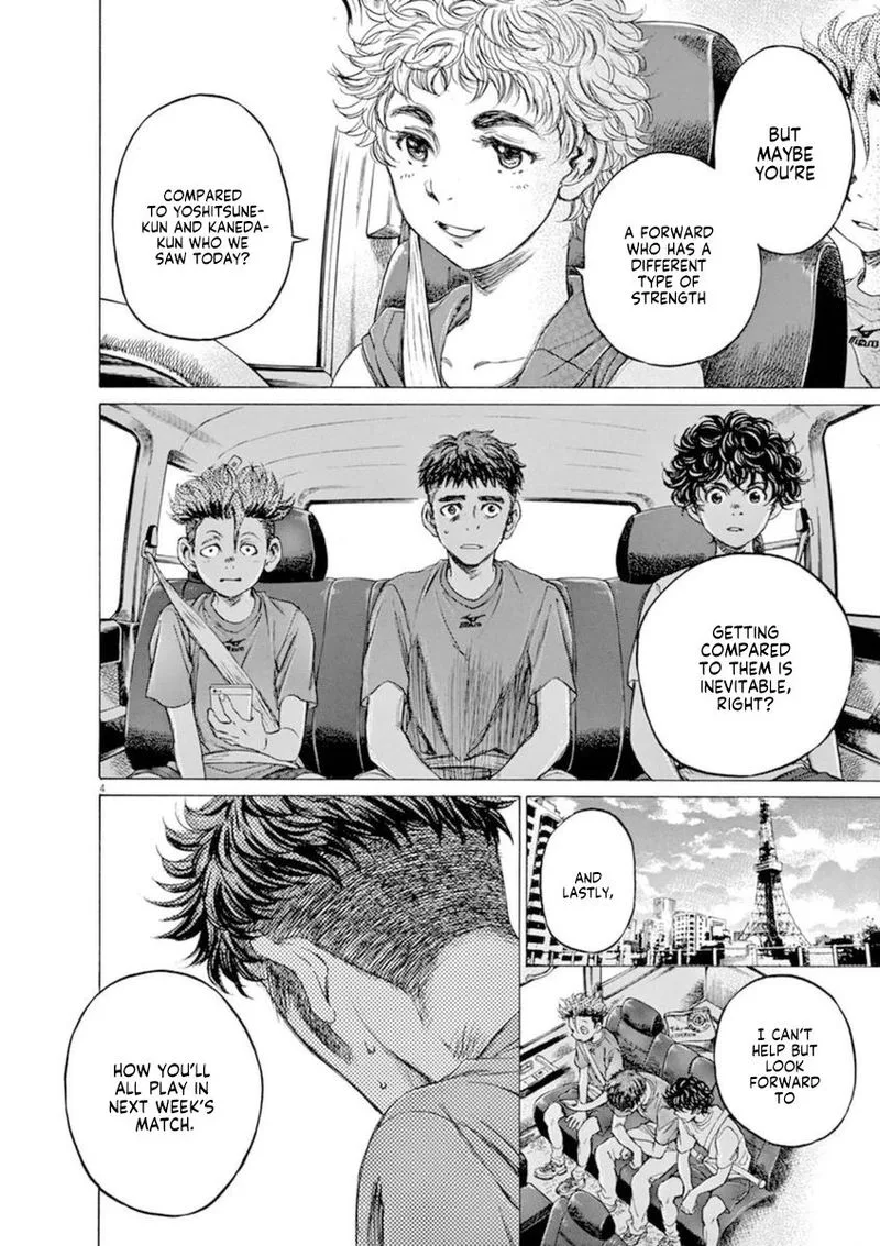 Ao Ashi Chapter 88 page 4