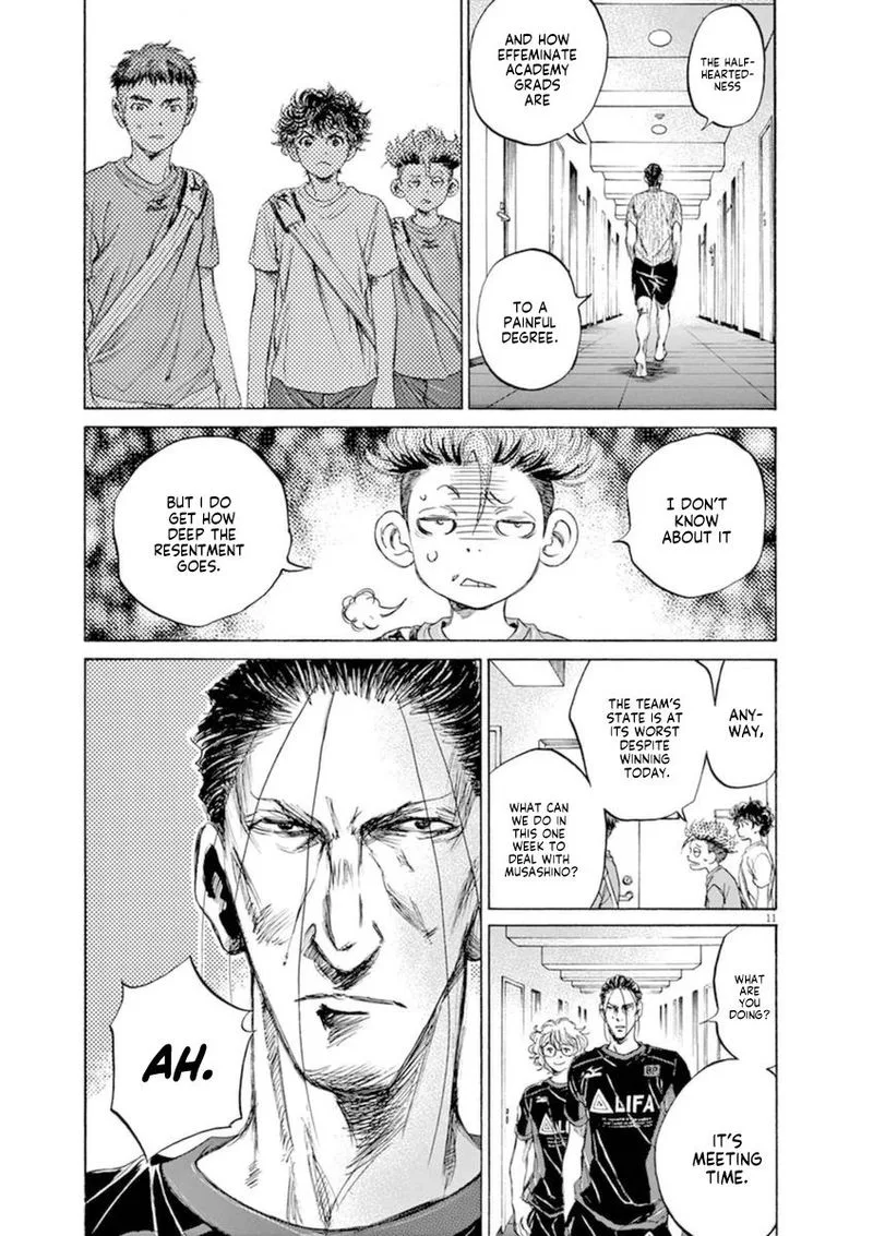 Ao Ashi Chapter 88 page 11