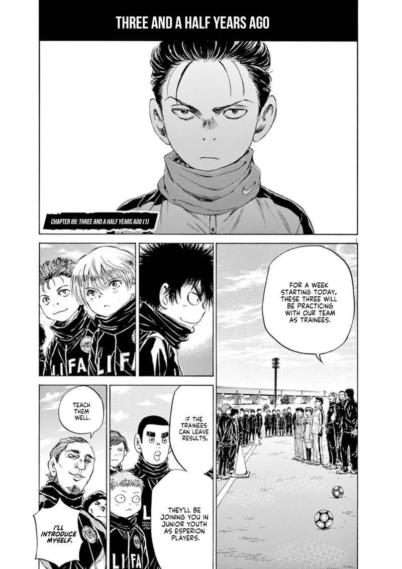 Ao Ashi Chapter 89 page 1