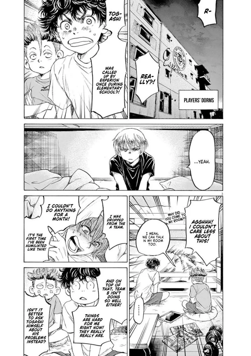 Ao Ashi Chapter 89 page 3