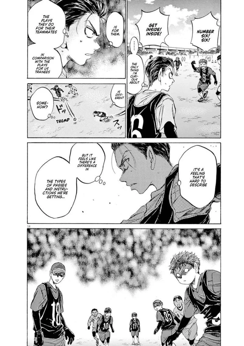 Ao Ashi Chapter 89 page 14