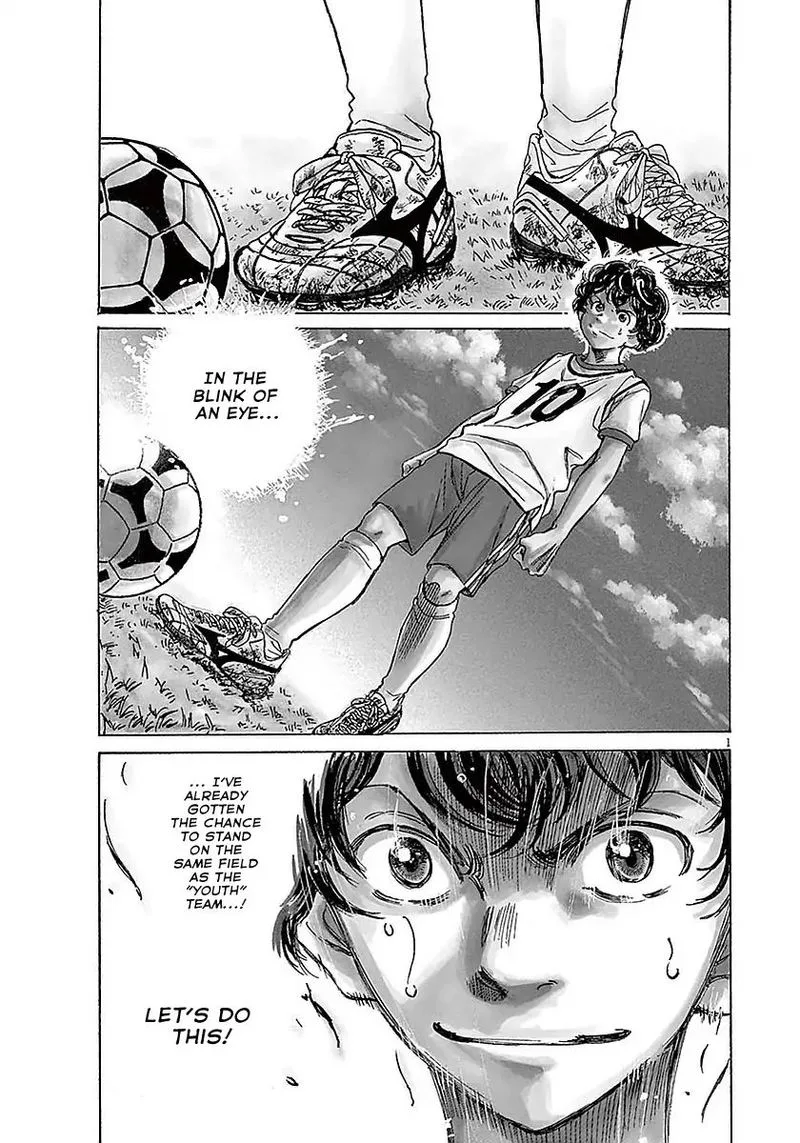 Ao Ashi Chapter 9 page 1