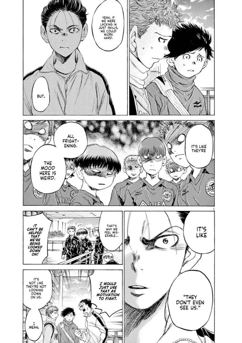 Ao Ashi Chapter 90 page 5