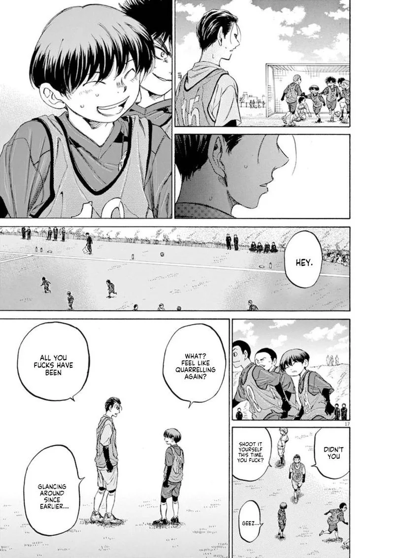 Ao Ashi Chapter 90 page 17