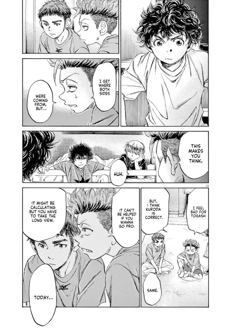 Ao Ashi Chapter 91 page 20