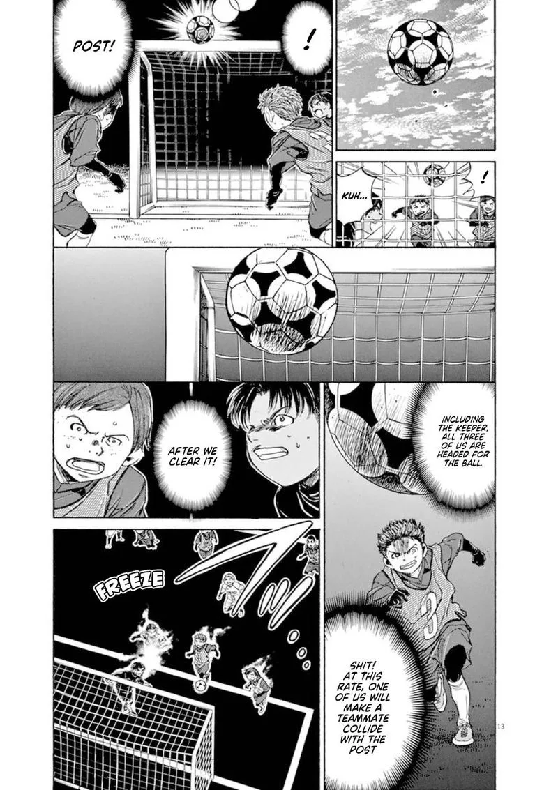 Ao Ashi Chapter 91 page 14