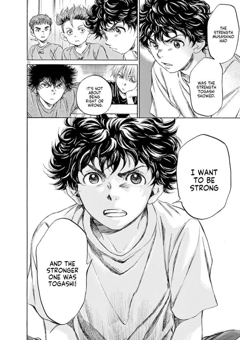 Ao Ashi Chapter 91 page 21