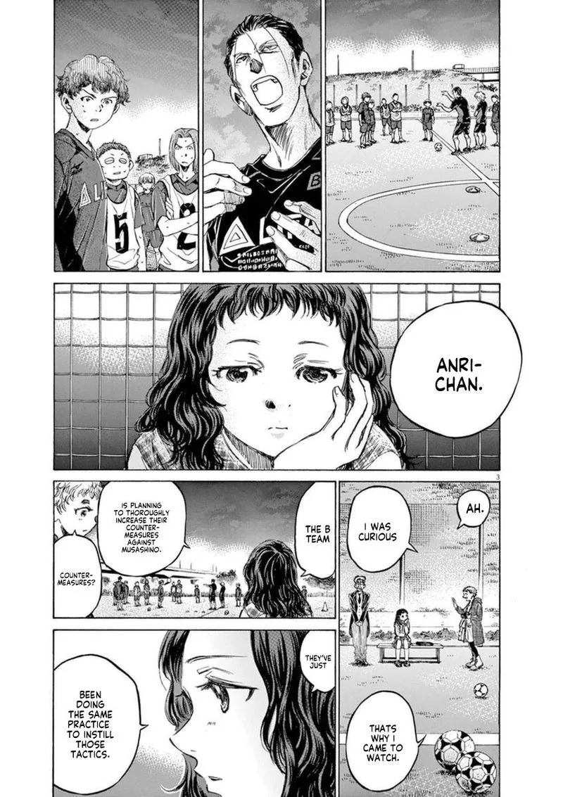 Ao Ashi Chapter 92 page 3