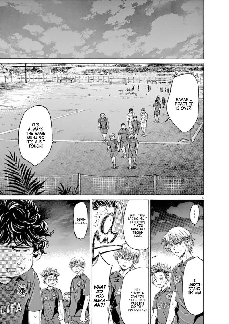 Ao Ashi Chapter 92 page 5