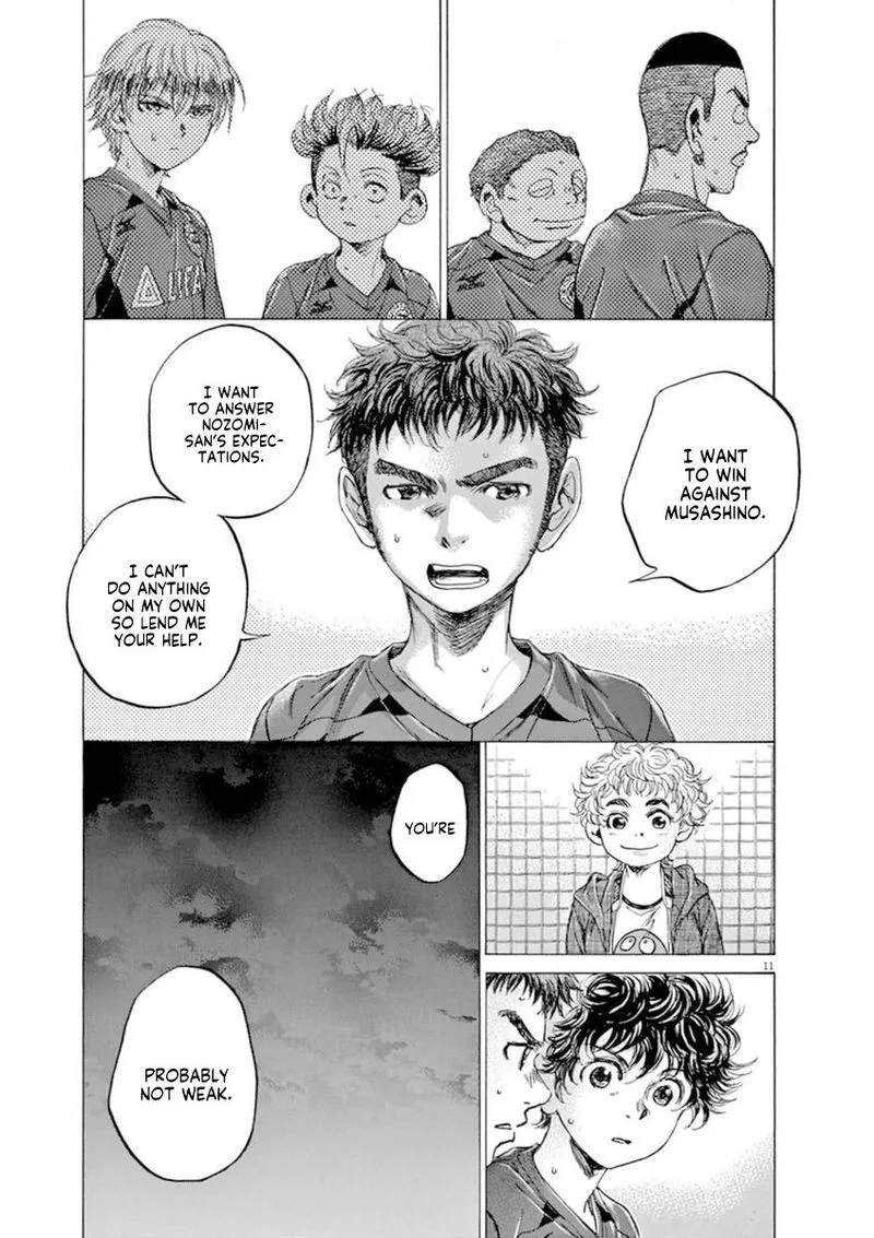 Ao Ashi Chapter 92 page 11