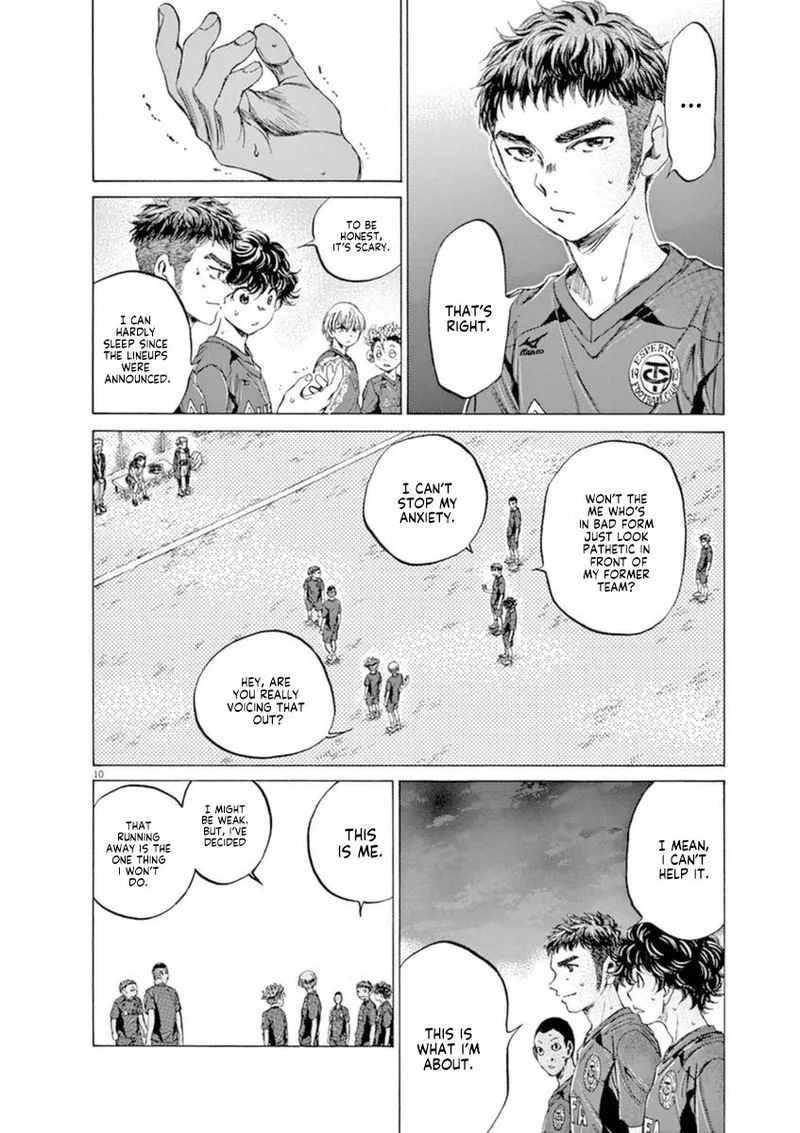 Ao Ashi Chapter 92 page 10