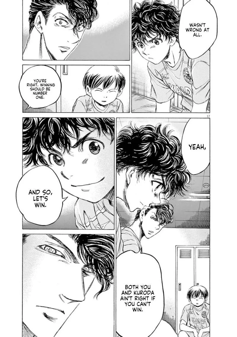 Ao Ashi Chapter 93 page 17