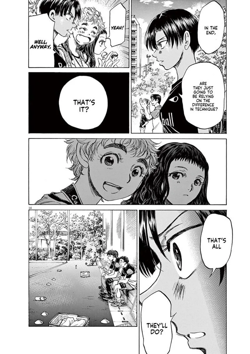 Ao Ashi Chapter 95 page 19