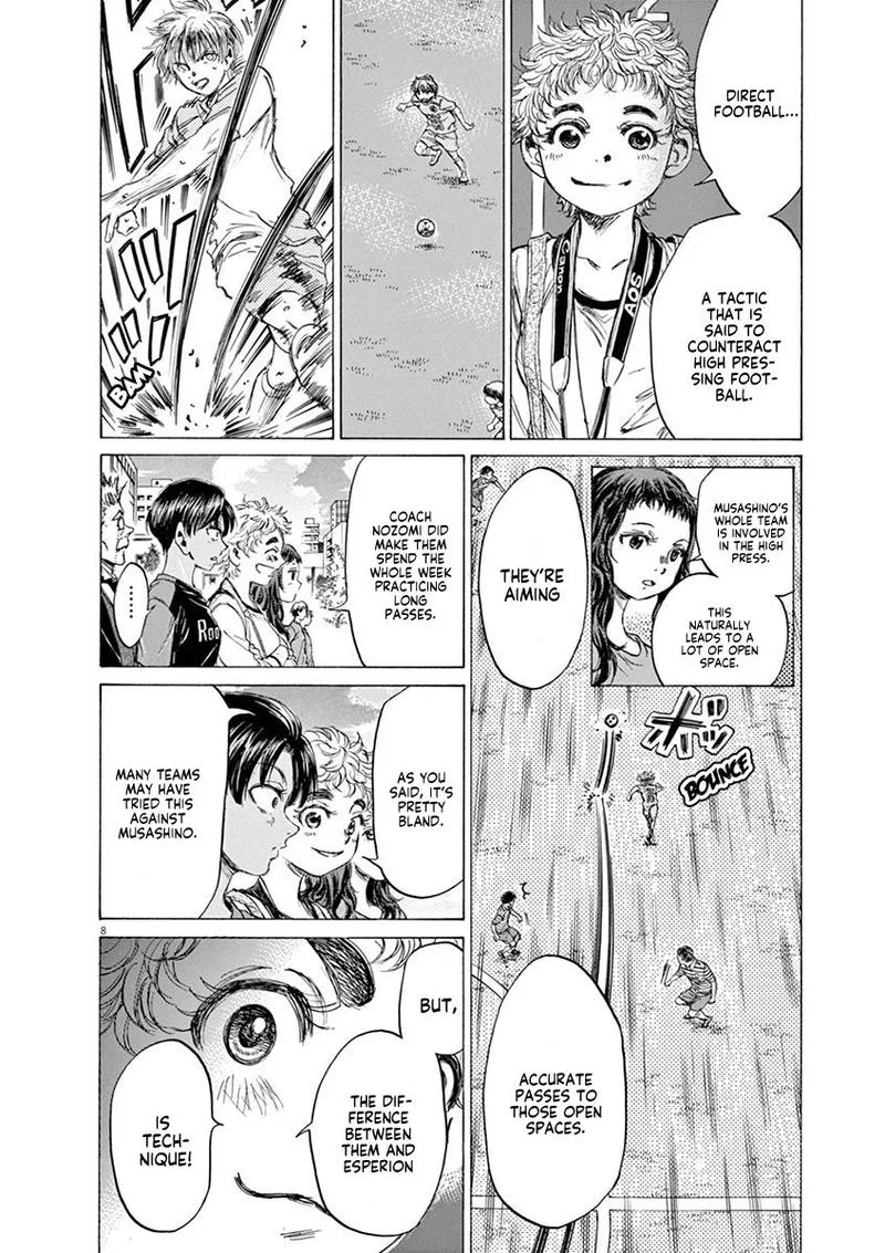 Ao Ashi Chapter 95 page 13