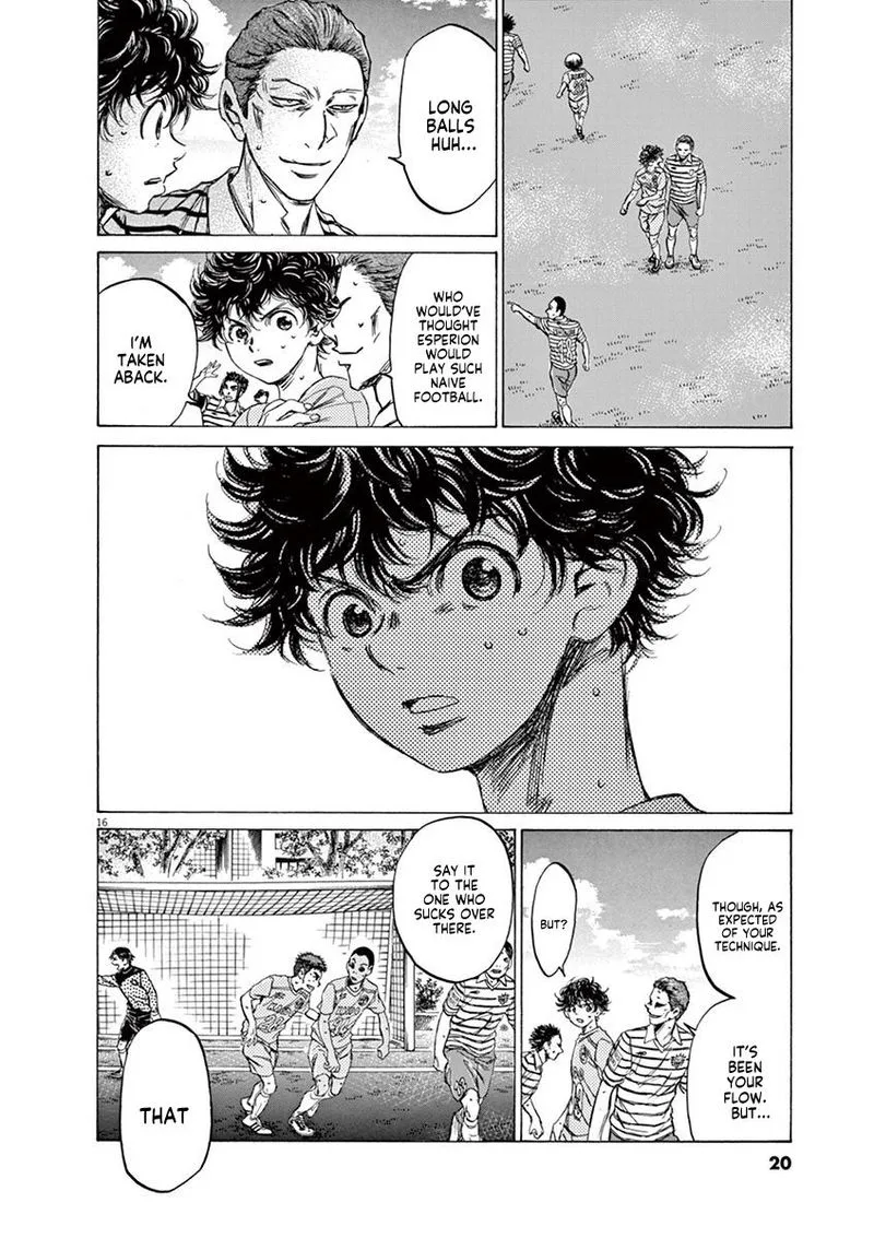 Ao Ashi Chapter 95 page 21