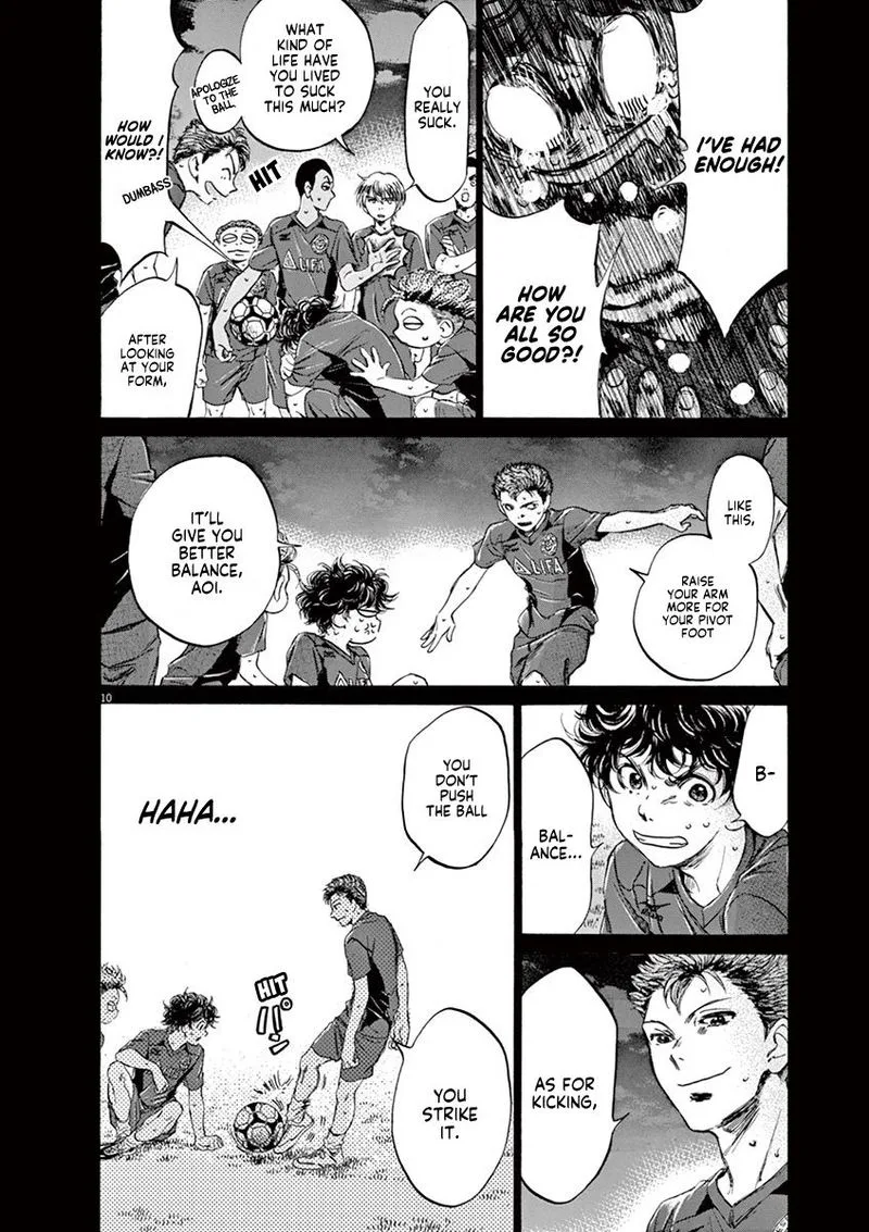 Ao Ashi Chapter 95 page 15