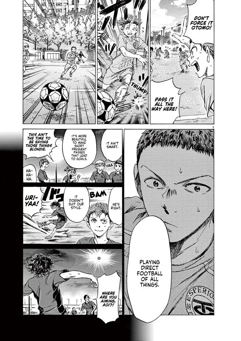 Ao Ashi Chapter 95 page 14