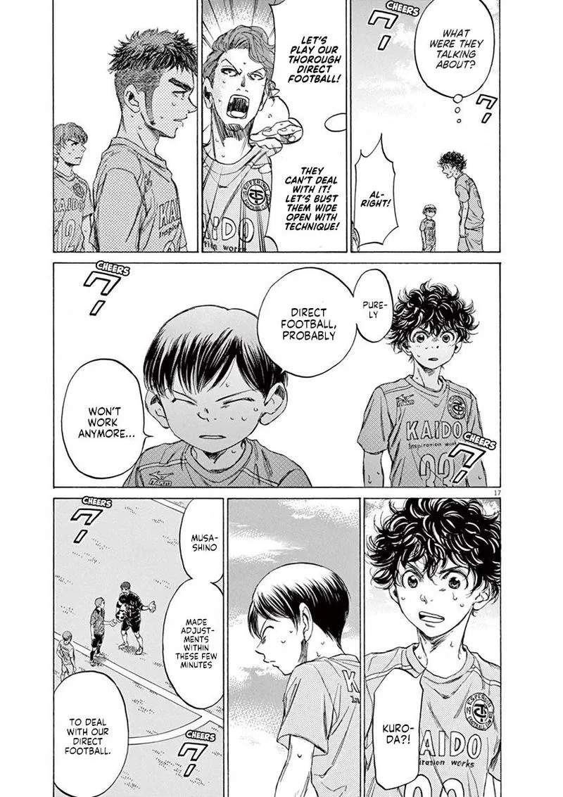 Ao Ashi Chapter 96 page 18