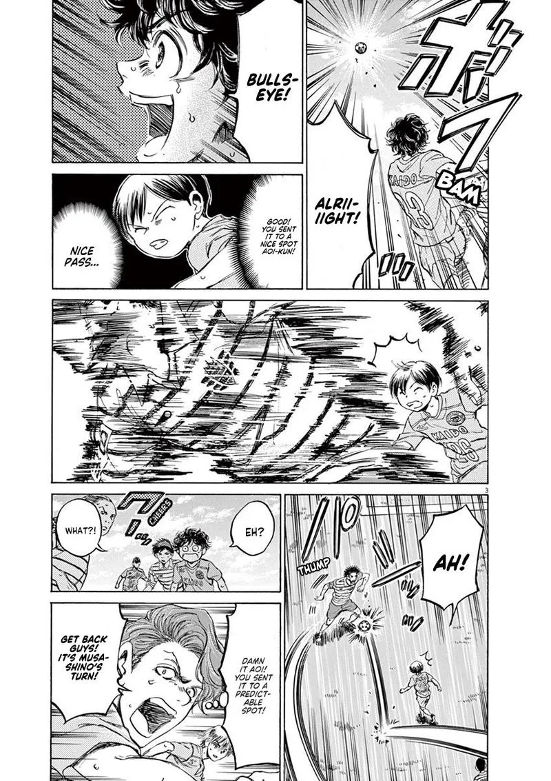 Ao Ashi Chapter 96 page 4