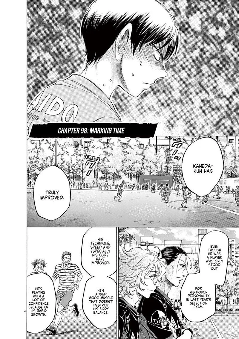 Ao Ashi Chapter 98 page 4