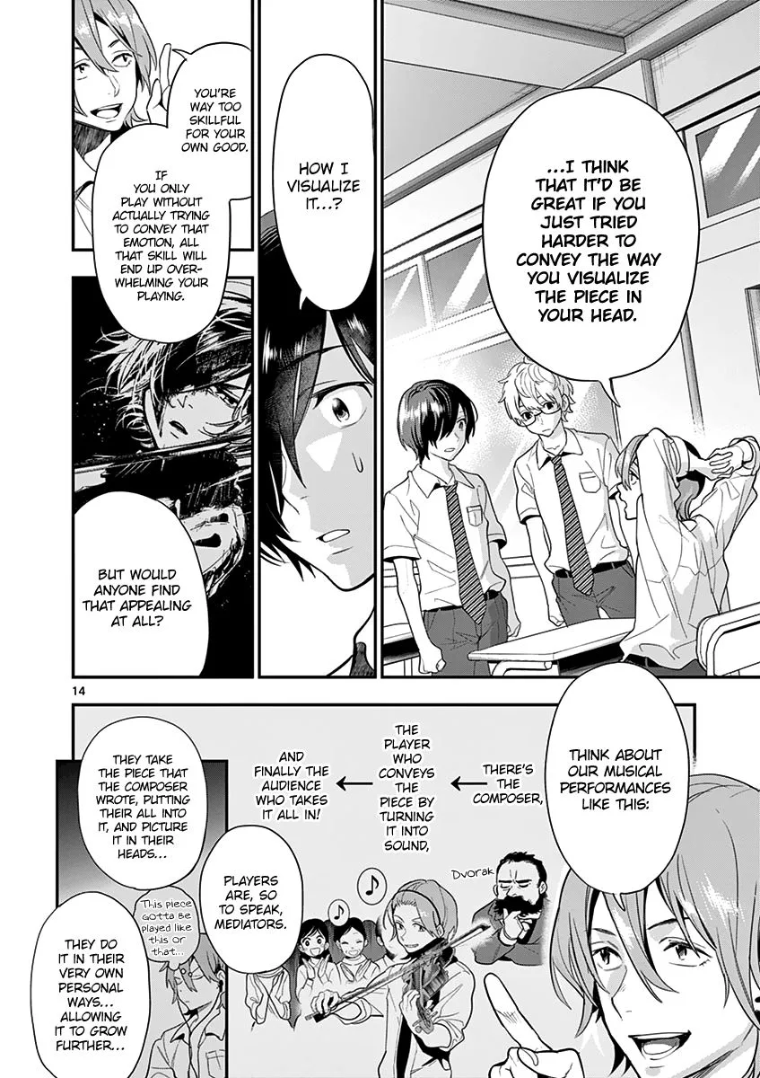 Ao no Orchestra Chapter 21 page 14