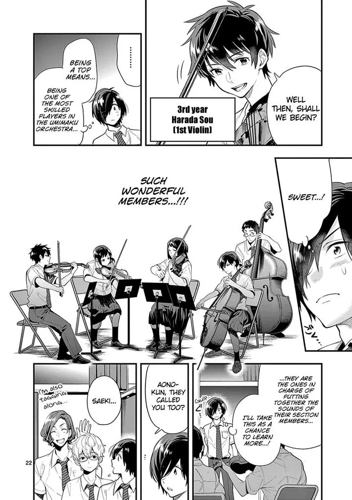 Ao no Orchestra Chapter 23 page 22