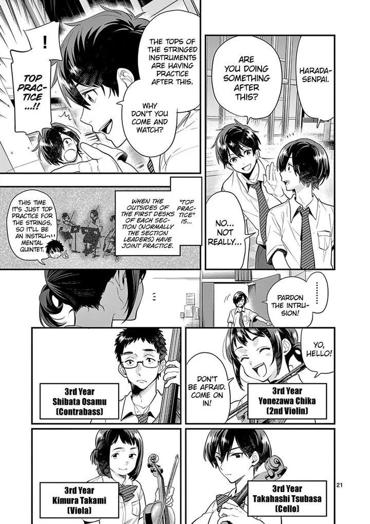 Ao no Orchestra Chapter 23 page 21