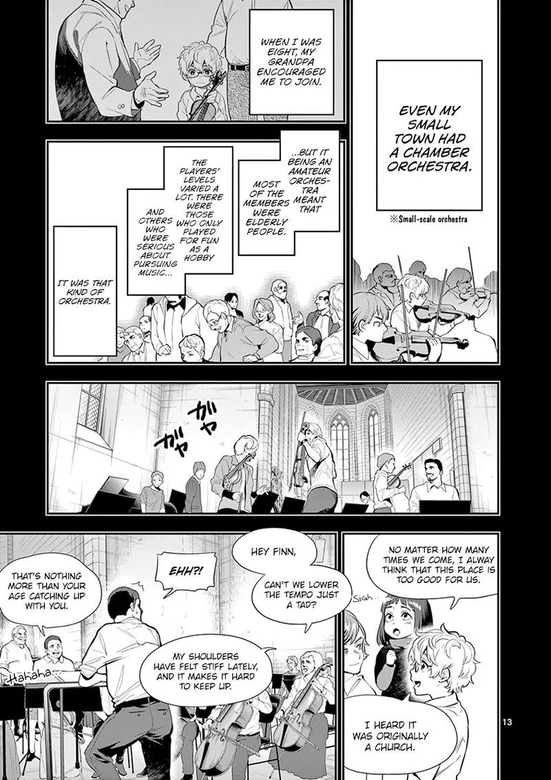 Ao no Orchestra Chapter 27 page 13