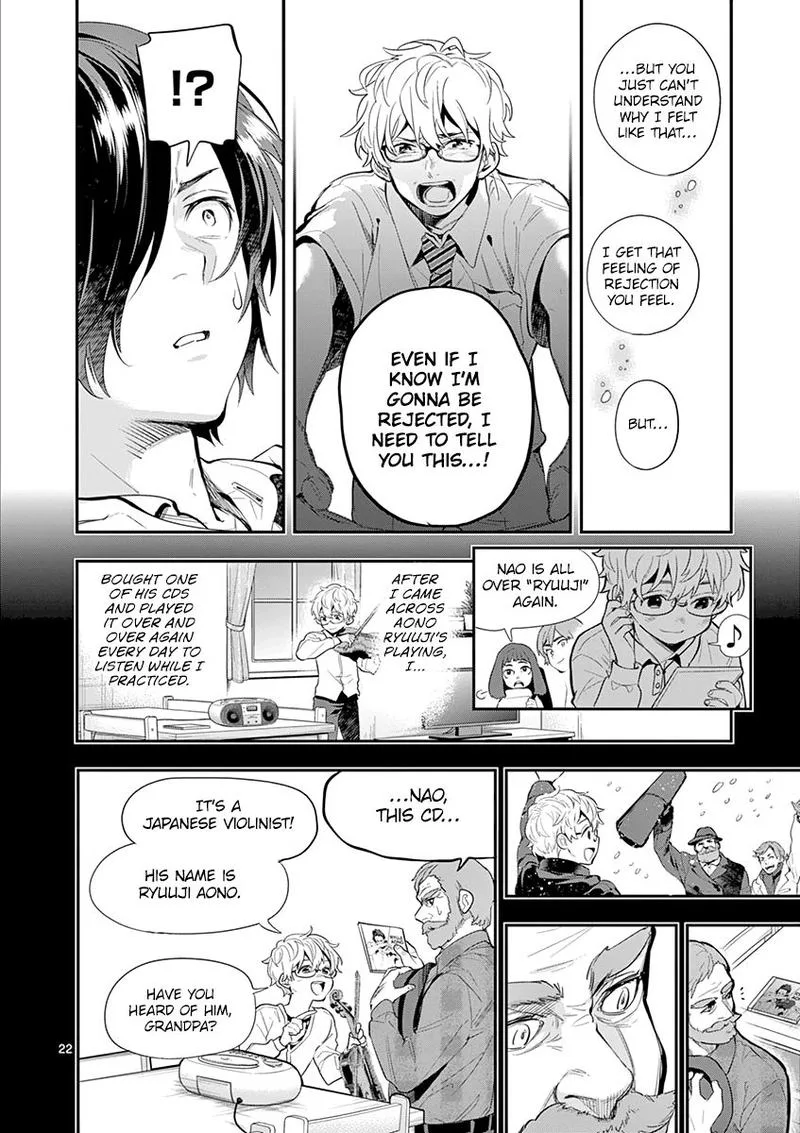 Ao no Orchestra Chapter 27 page 22