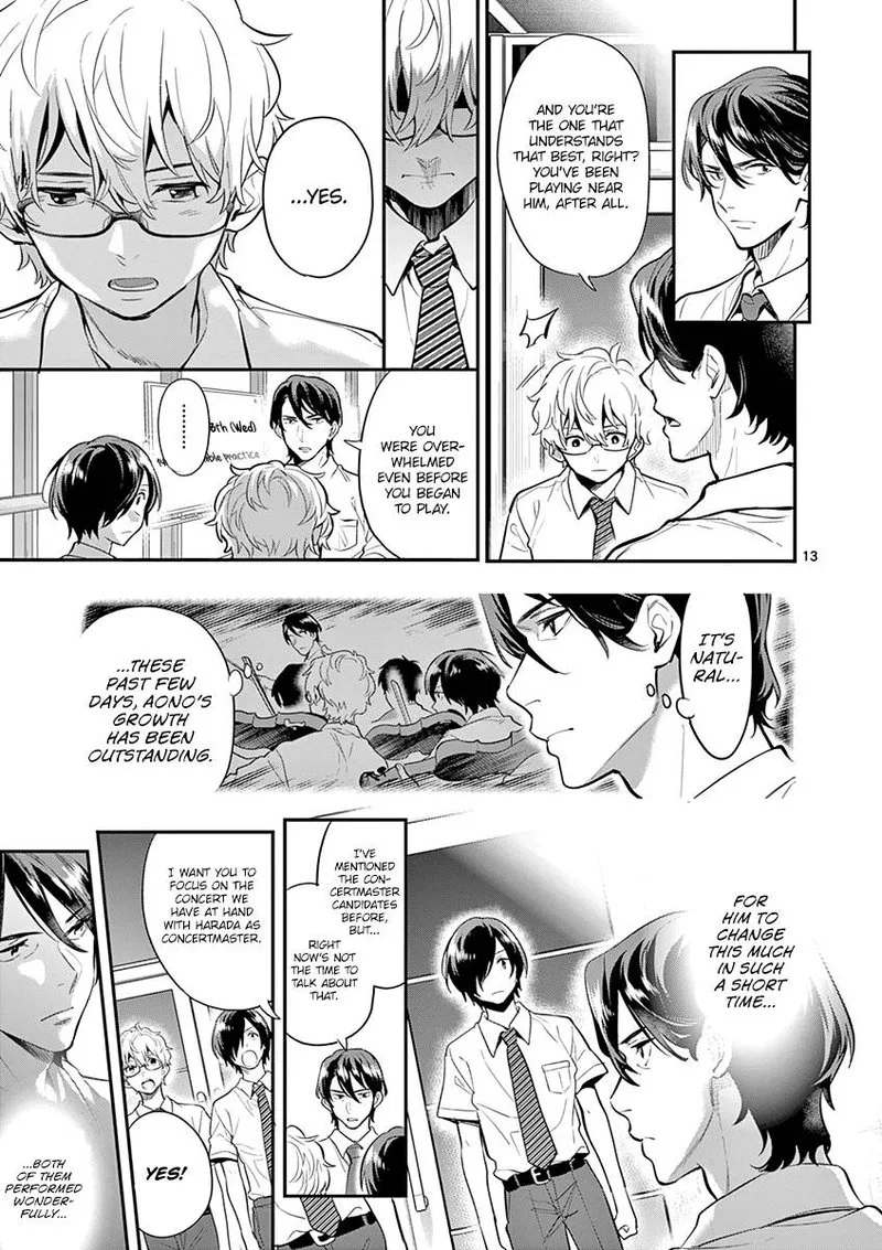 Ao no Orchestra Chapter 35 page 13