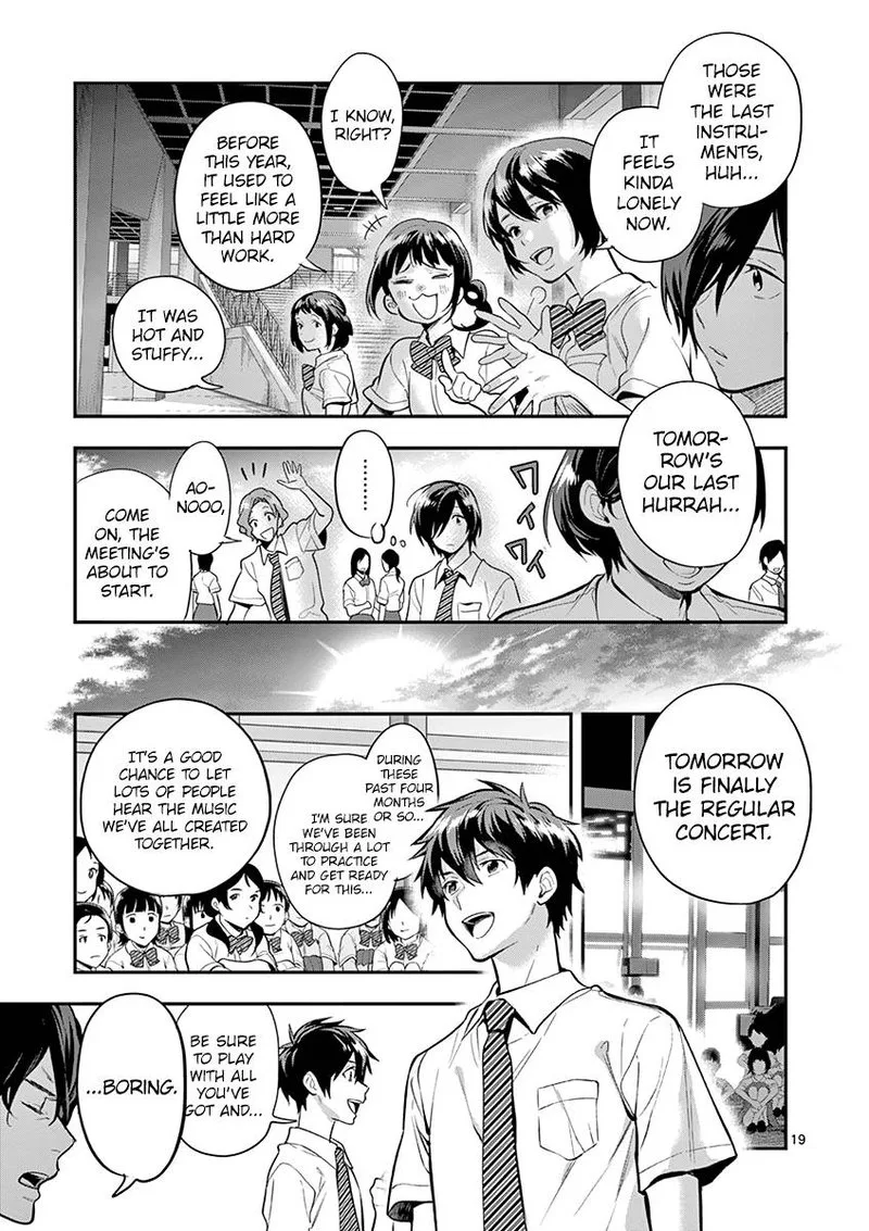 Ao no Orchestra Chapter 35 page 19