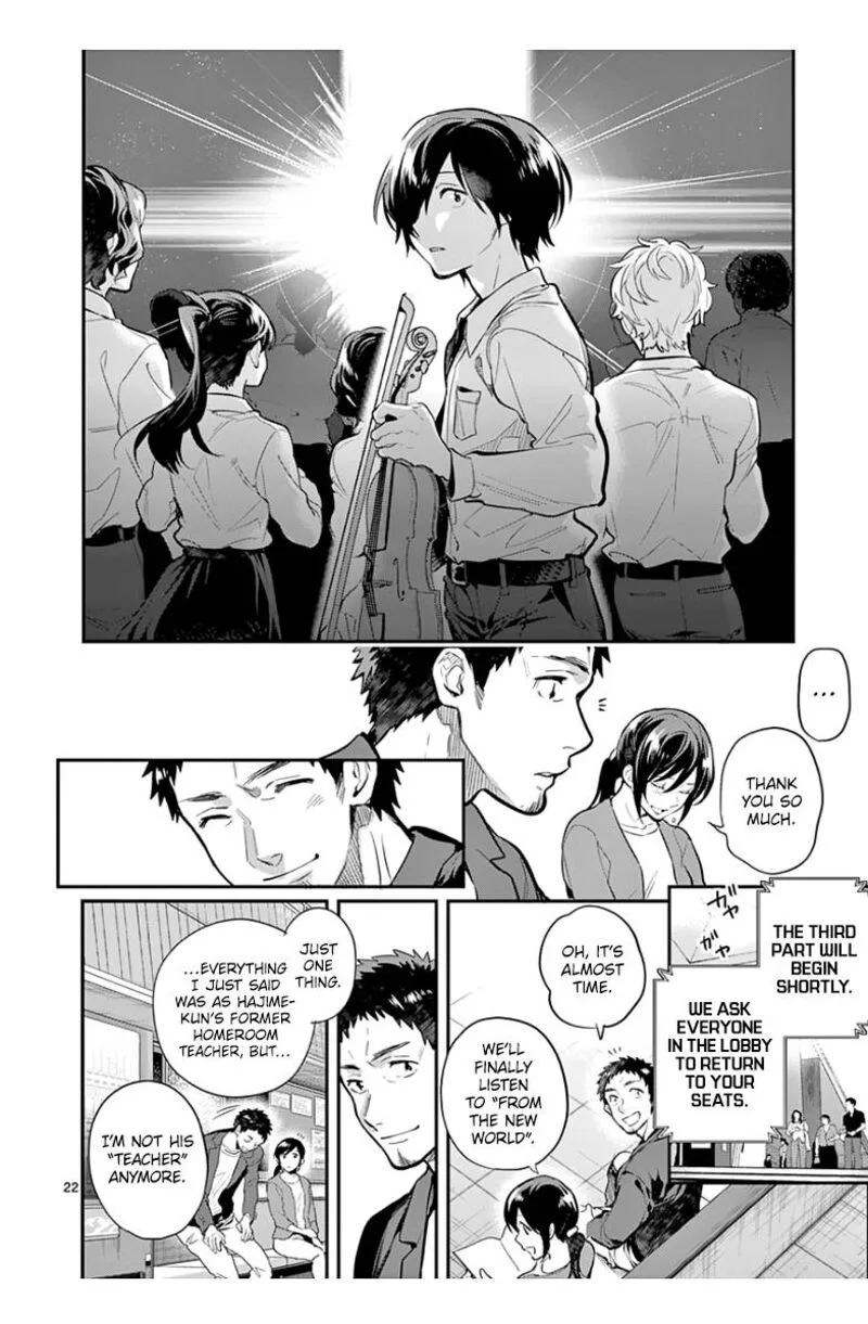 Ao no Orchestra Chapter 39 page 22