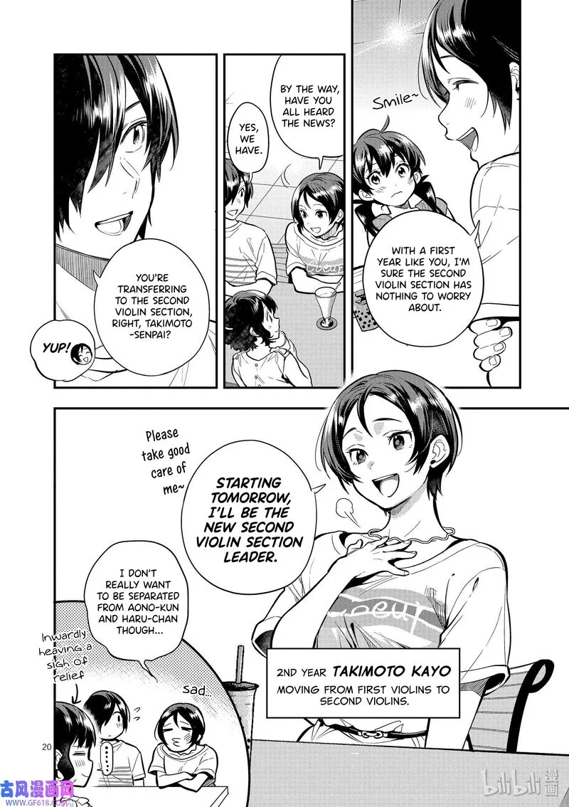 Ao no Orchestra Chapter 42 page 20
