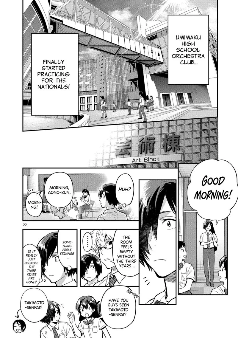 Ao no Orchestra Chapter 42 page 22