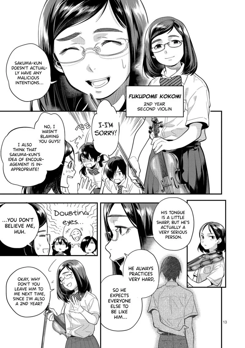 Ao no Orchestra Chapter 44 page 13