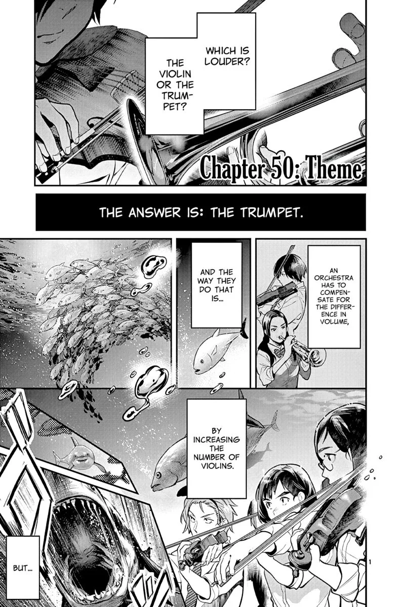 Ao no Orchestra Chapter 50 page 1