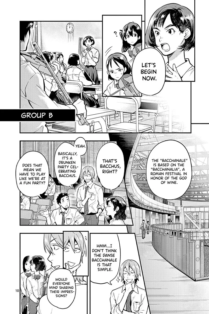 Ao no Orchestra Chapter 50 page 10