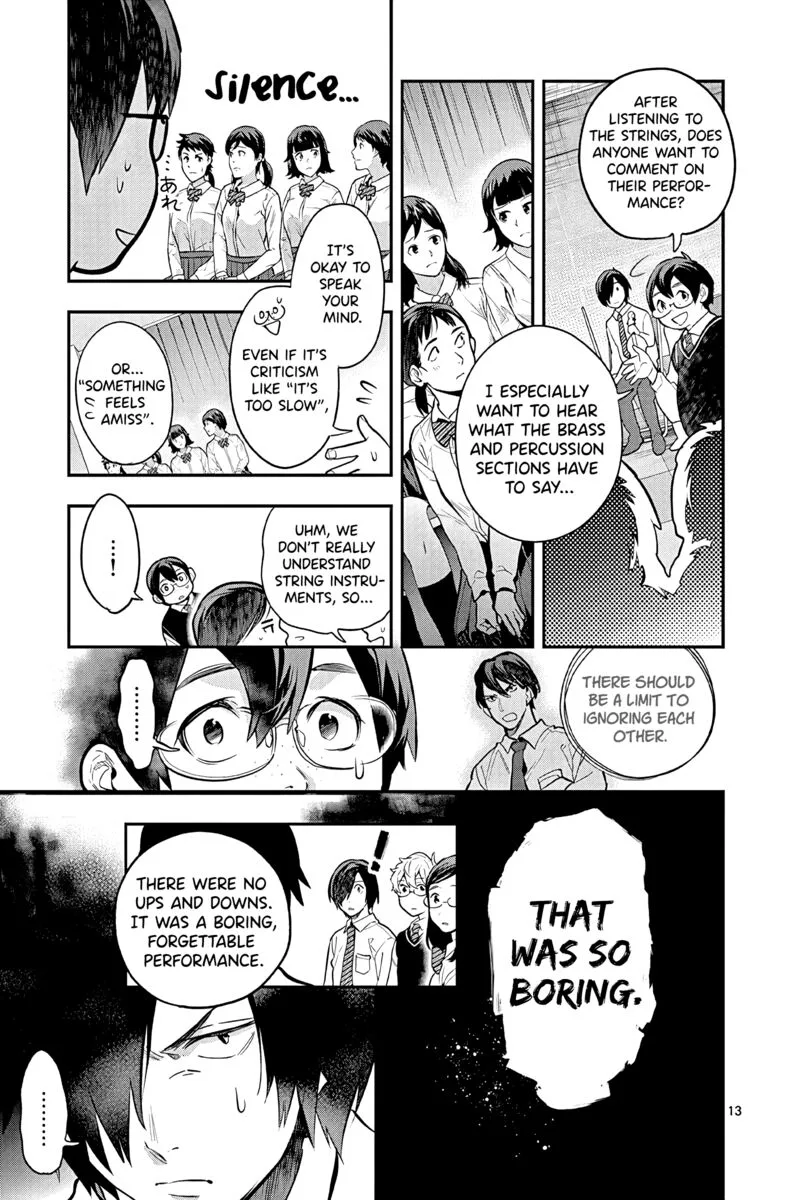 Ao no Orchestra Chapter 50 page 13