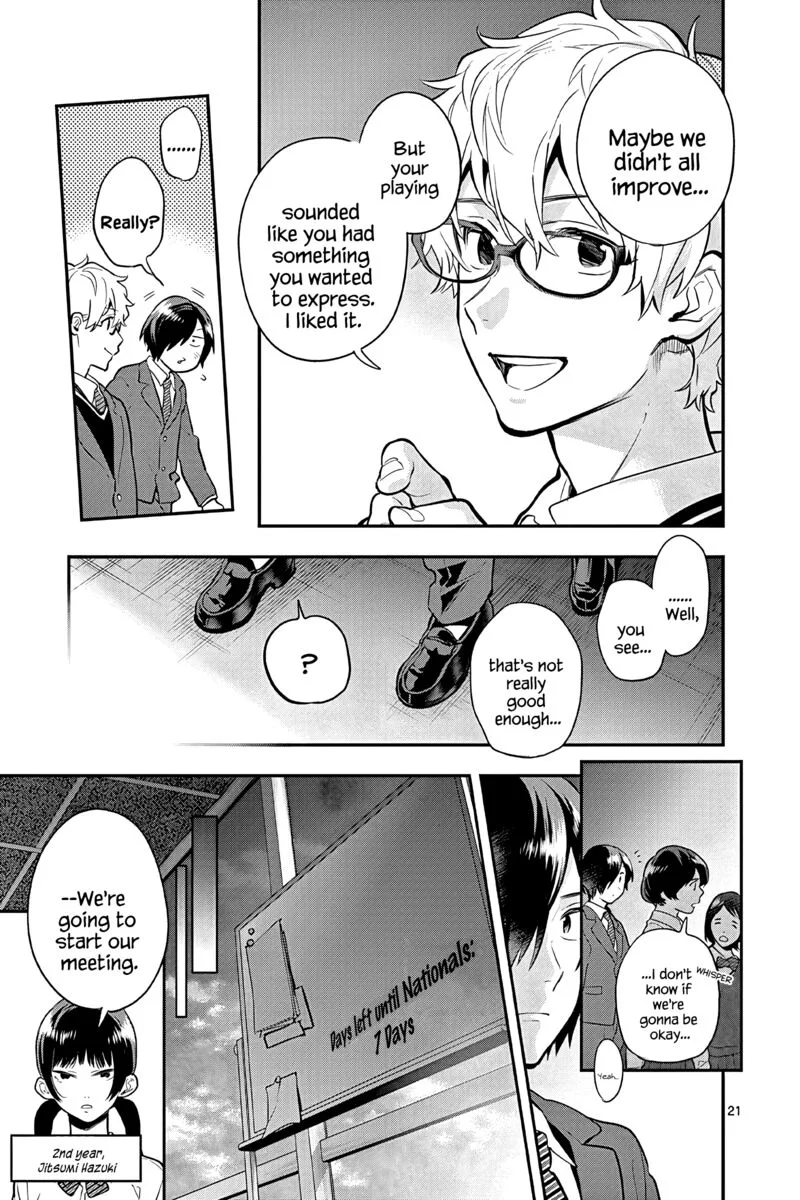 Ao no Orchestra Chapter 53 page 21