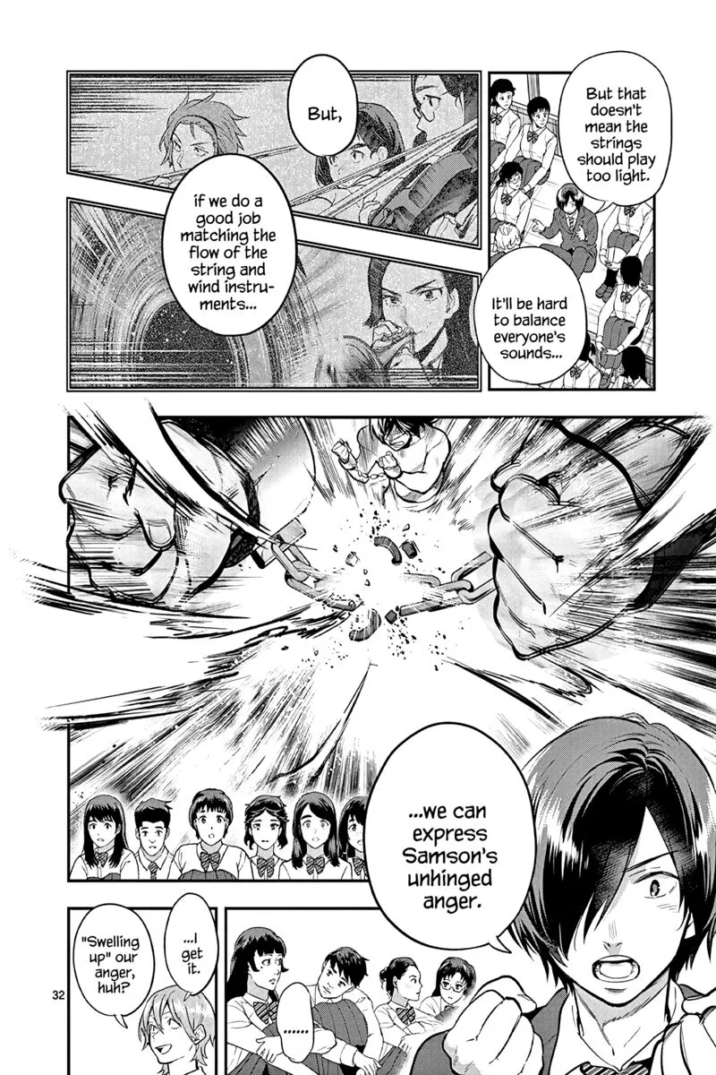 Ao no Orchestra Chapter 53 page 32