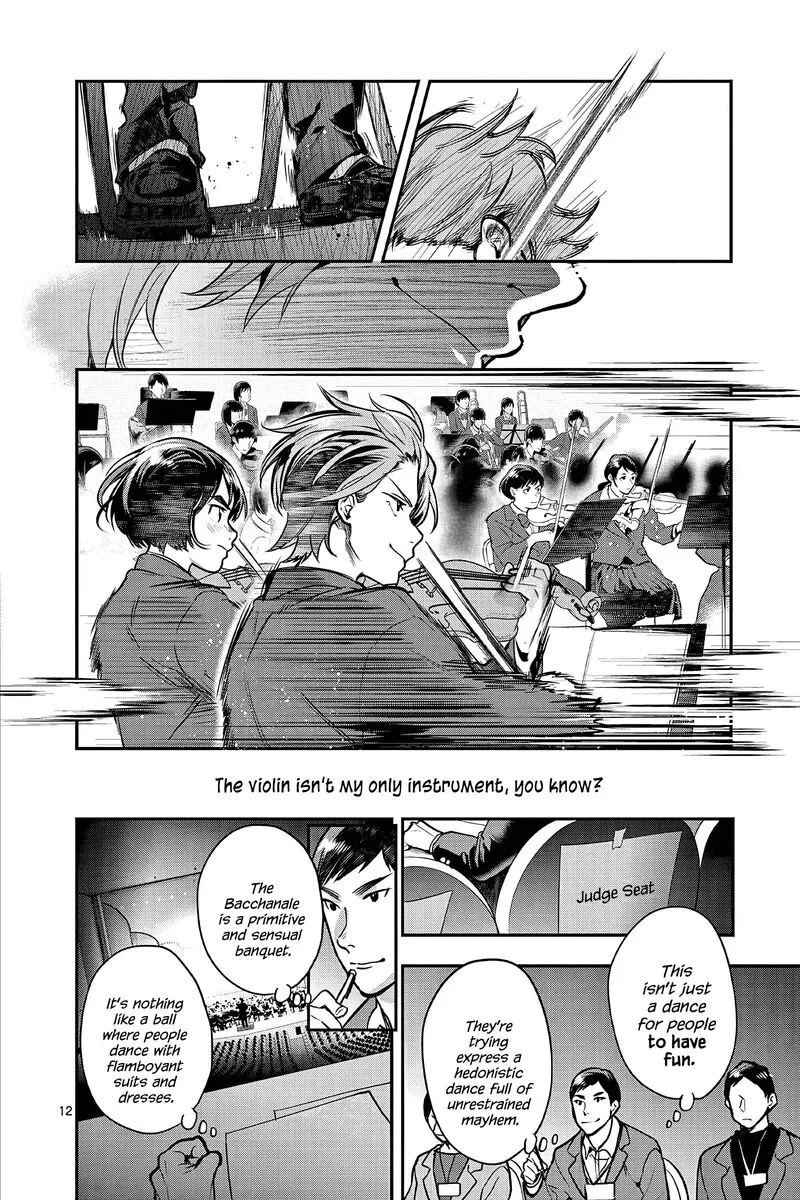 Ao no Orchestra Chapter 55 page 12