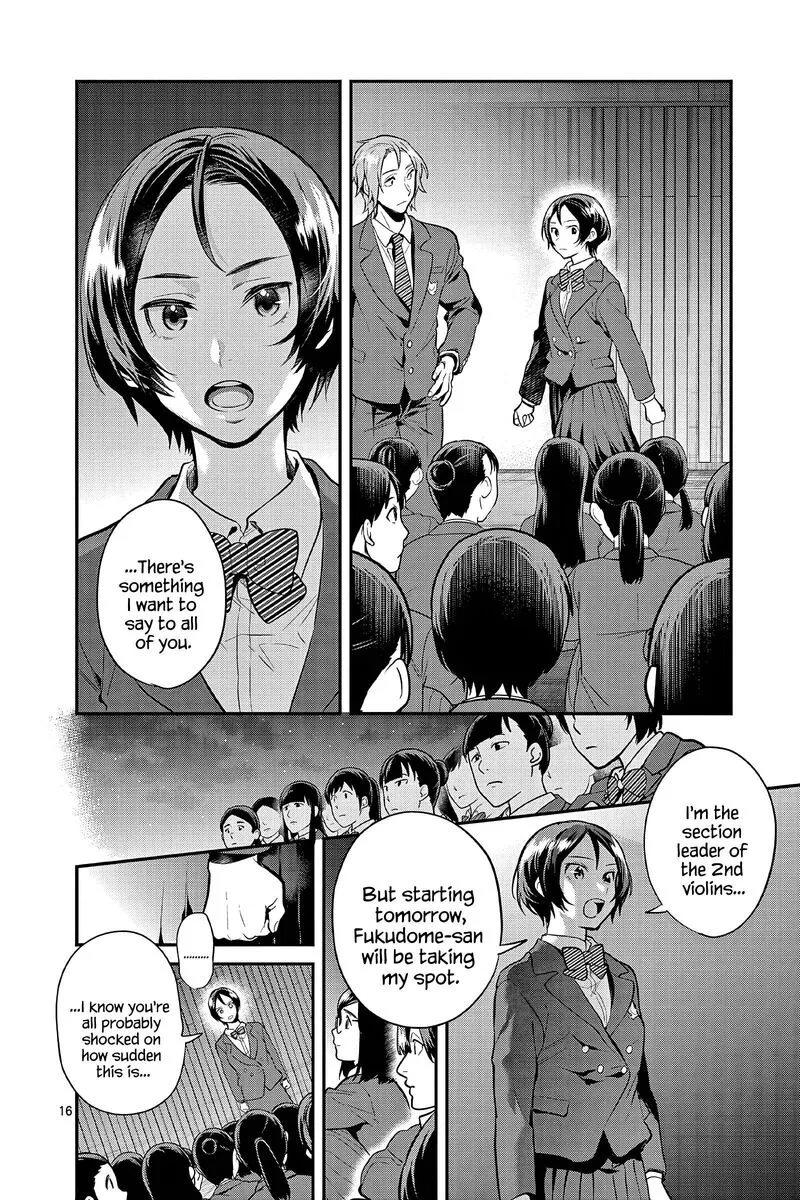 Ao no Orchestra Chapter 56 page 16