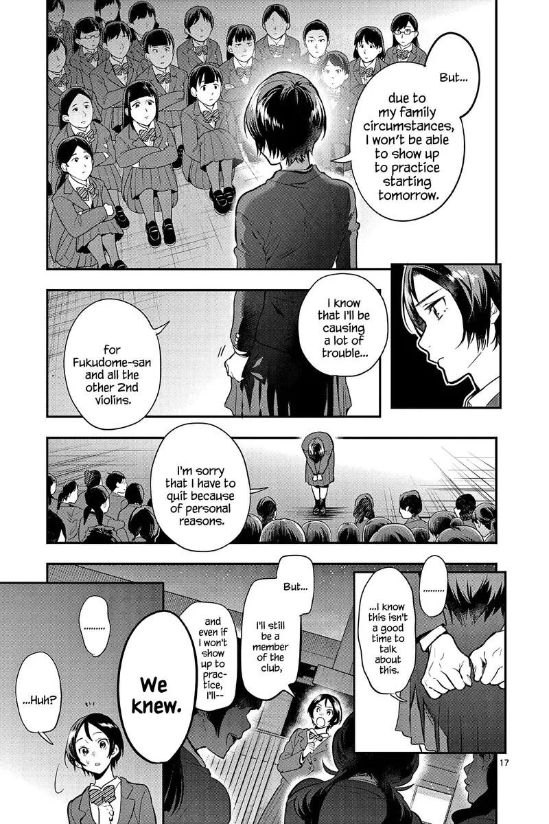 Ao no Orchestra Chapter 56 page 17