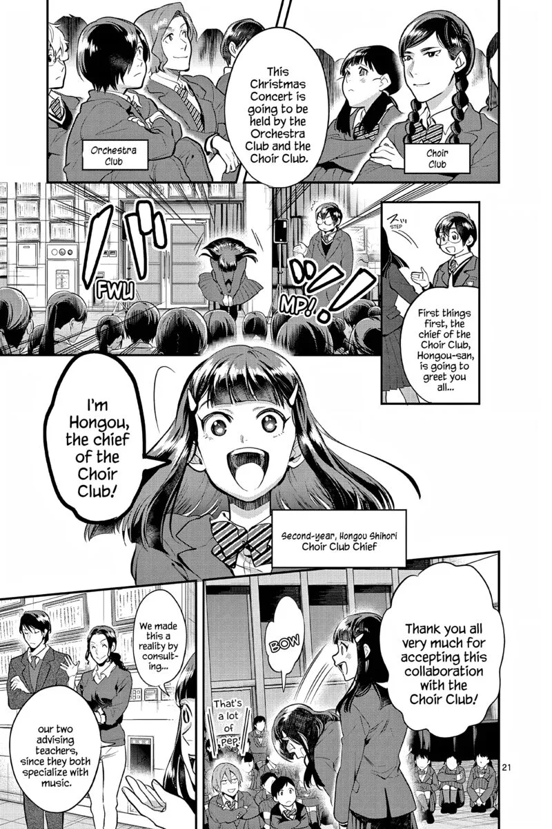 Ao no Orchestra Chapter 61 page 21
