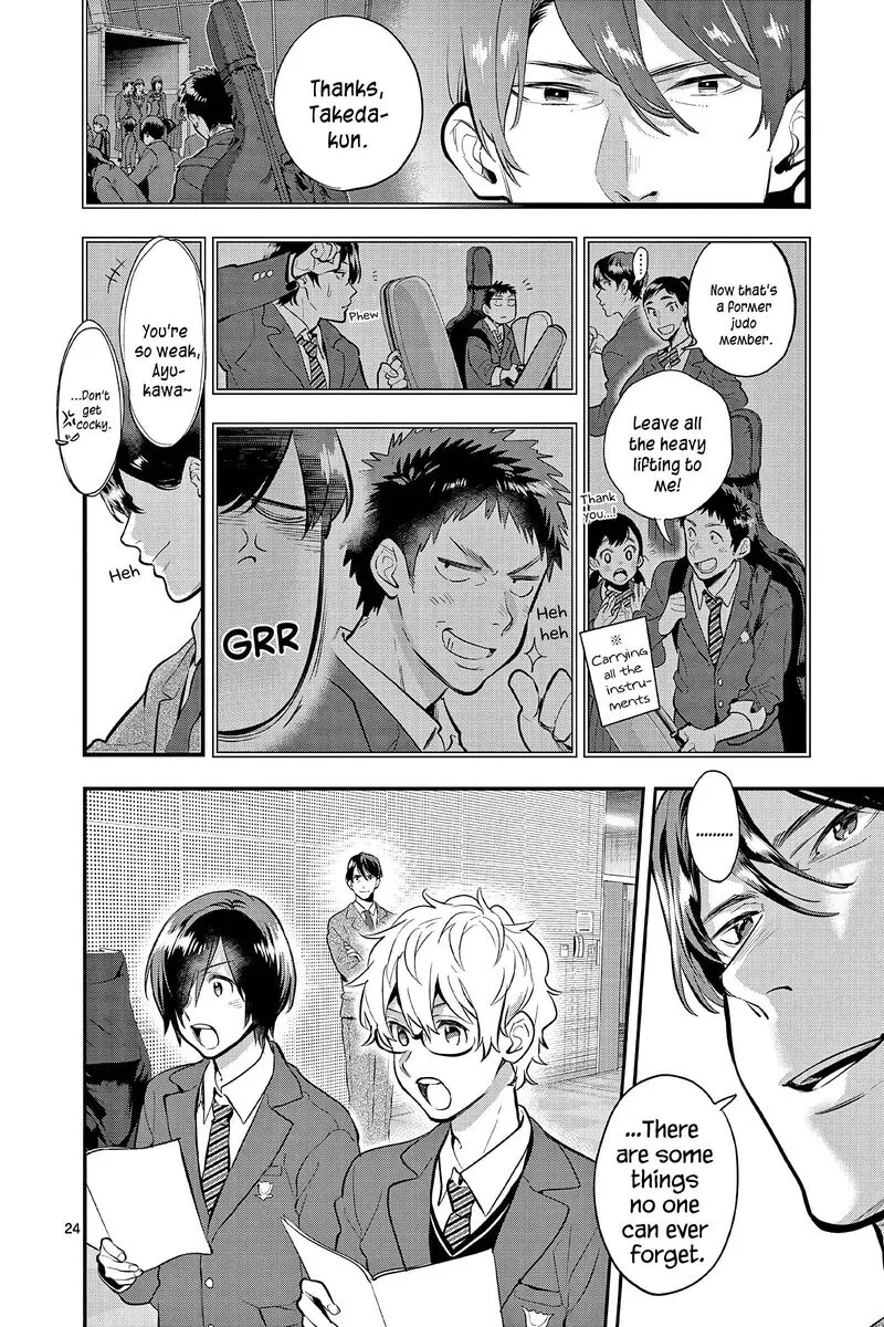 Ao no Orchestra Chapter 63 page 24