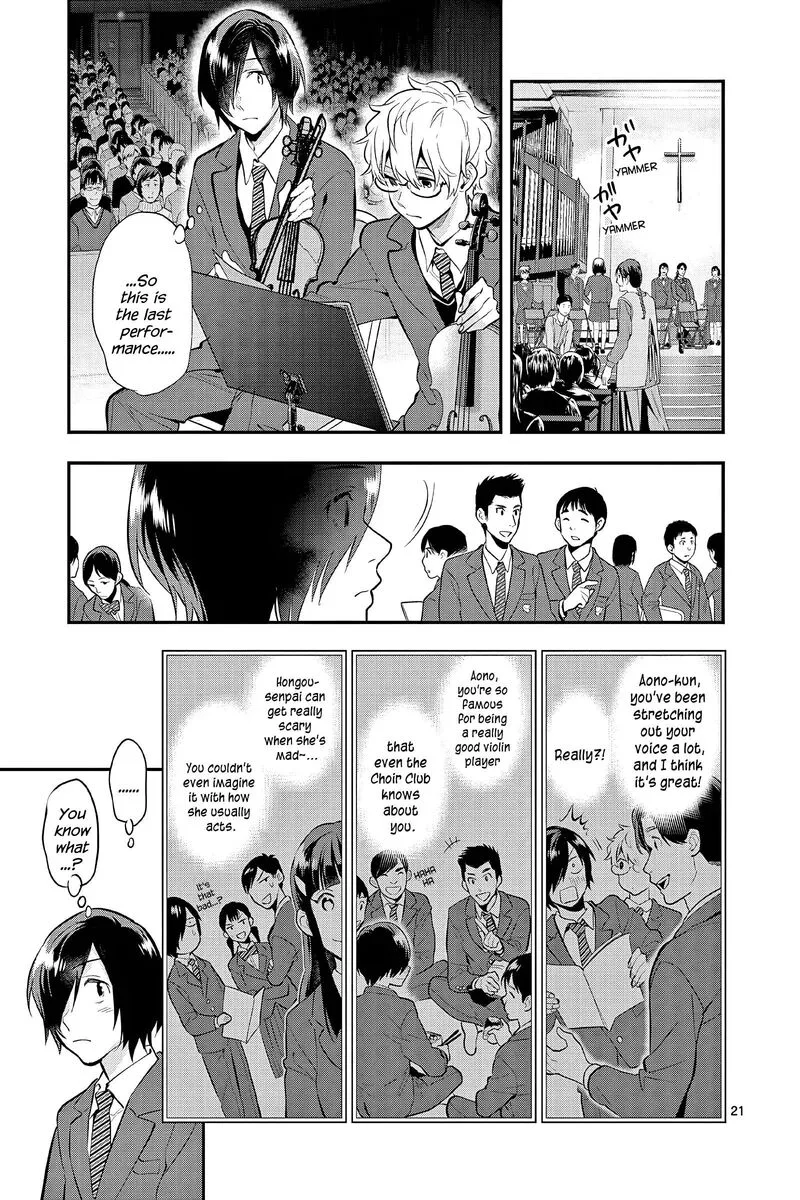 Ao no Orchestra Chapter 64 page 21