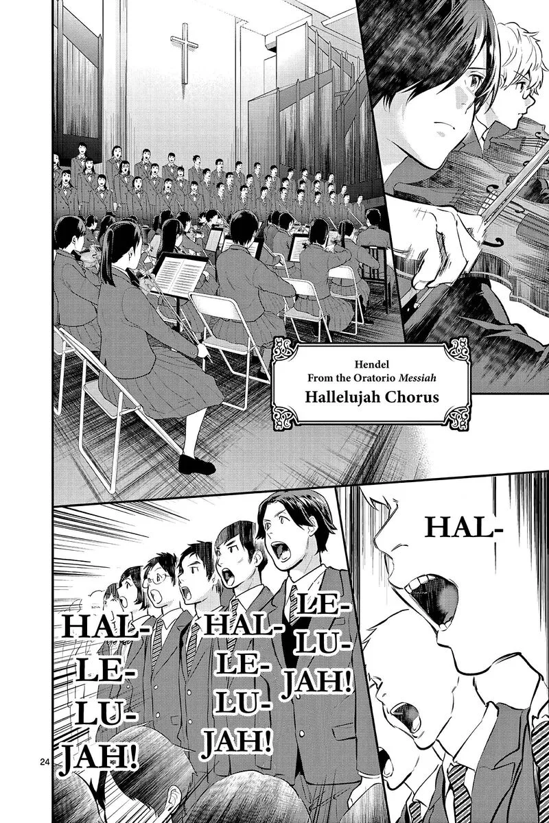 Ao no Orchestra Chapter 64 page 24