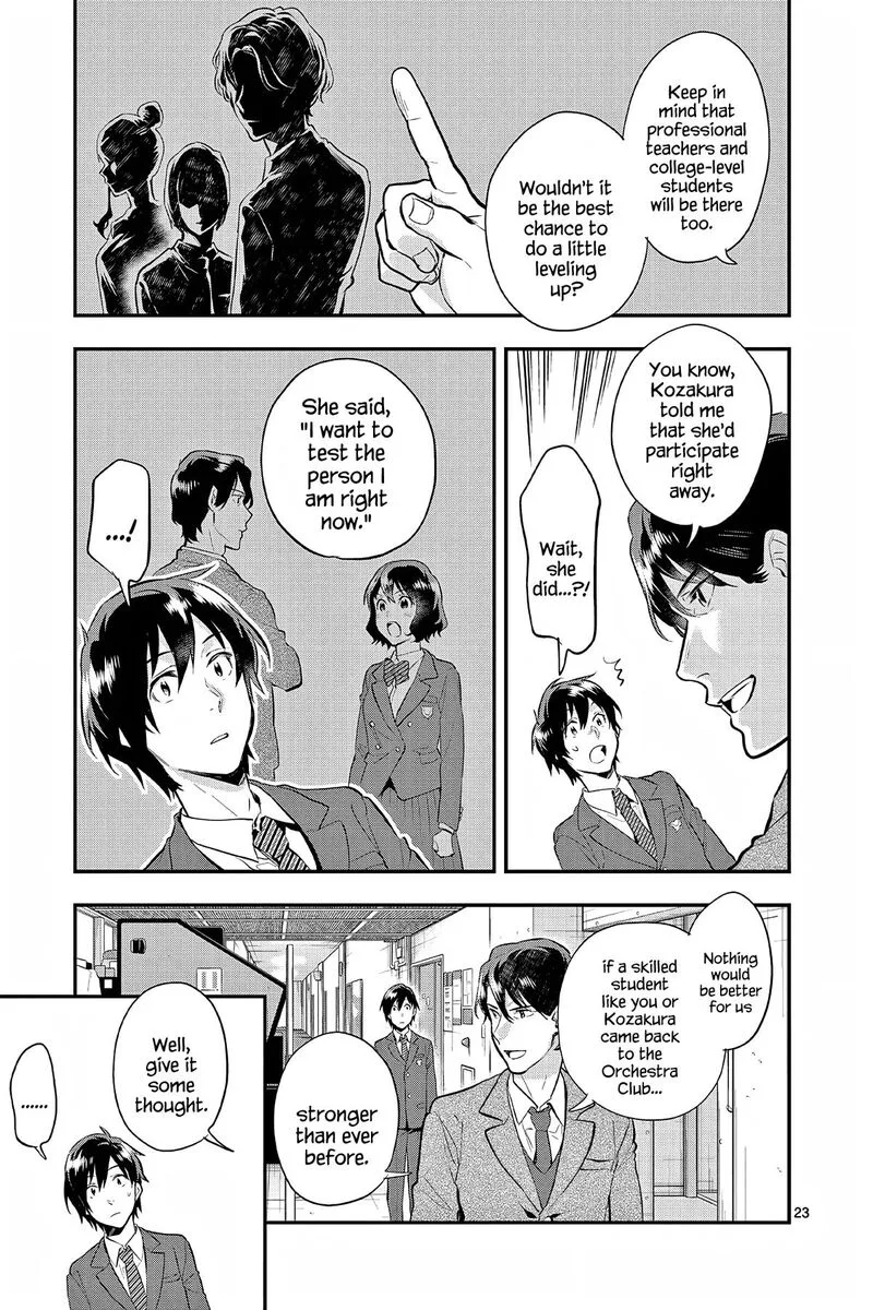 Ao no Orchestra Chapter 65 page 23